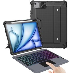 Black Tablet Case with Keyboard